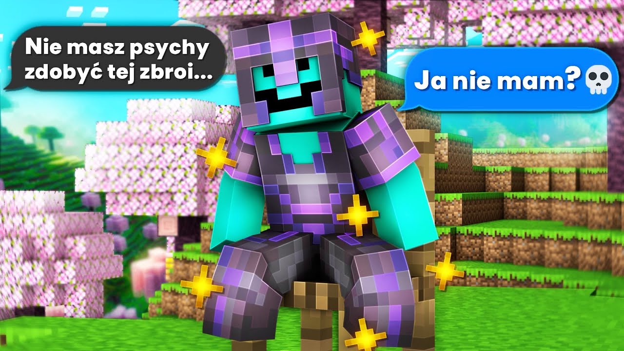 Miniatura filmu: NAJPOTĘŻNIEJSZA ZBROJA w MINECRAFT…